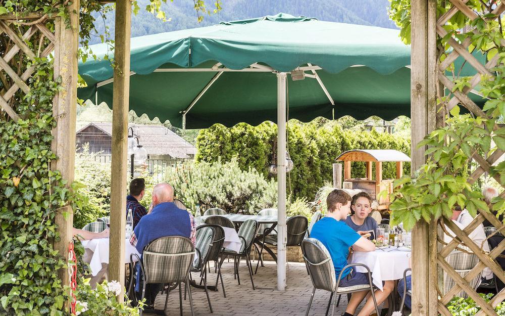 Lener Wirtshaus & Hotel Campo di Trens Exteriör bild